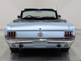 1966 Ford Mustang Convertible GT - 289 4V - Silver Blue