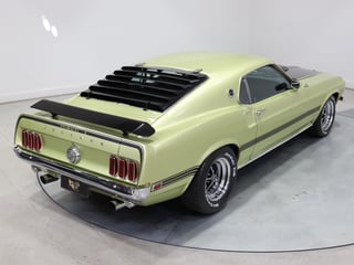 1969 Ford Mustang Mach 1 351 4V Windsor 4sp Man - Lime Gold