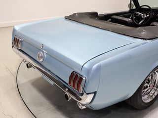 1966 Ford Mustang Convertible GT - 289 4V - Silver Blue