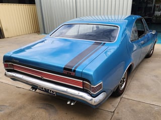 1969 HK GTS Monaro - Bright Blue Metallic 