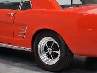 1966 Ford Mustang Coupe 289ci RHD - Signal Flare Red
