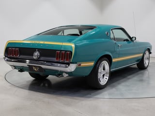1969 Ford Mustang Mach 1 351ci Windsor - Silver Jade Metallic