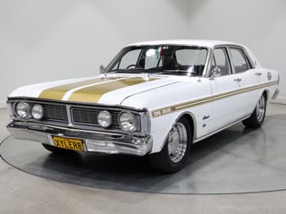 1971 Ford XY Fairmont 302ci Windsor - Ultra White