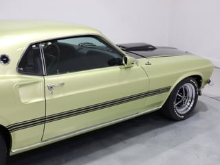 1969 Ford Mustang Mach 1 351 4V Windsor 4sp Man - Lime Gold