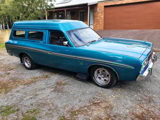 1977 Valiant CL Sports Pack Panel Van - 318 V8 4 speed