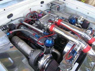 1967 VC Valiant Twin Turbo V8