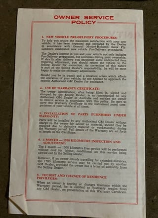 1973 Holden HQ Premier V8