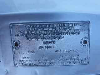 1972 HQ GTS Monaro 308 4 speed - One Off!