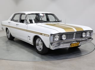1971 Ford XY Fairmont 302ci Windsor - Ultra White