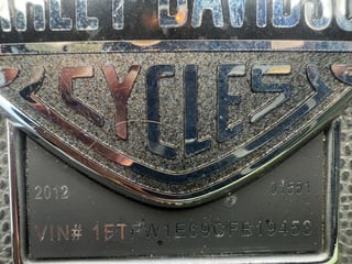 2012 Ford F150 Harley Davidson Limited Edition Build No. 1551