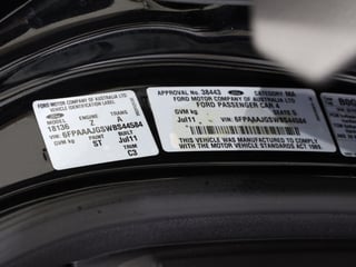 2011 FPV FG MKII GT Black Edition Build No 35/125 - Silhouette
