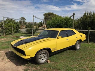 1974 Ford Falcon XB GT FMX Auto - Yellow Blaze