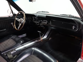 1966 Ford Mustang Coupe 289ci LHD- Candy Apple Red