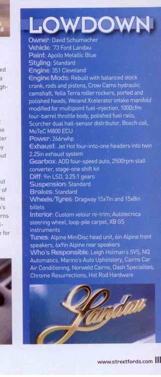 1973 Ford Landau Coupe