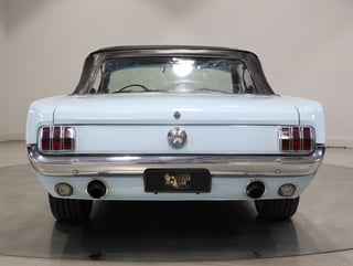 1966 Ford Mustang Convertible 289 2V - Arcadian Blue