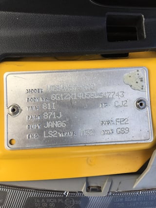 2006 VZ HSV GTO LE Coupe - Build No. 26 / 100