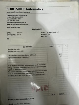 1974 Ford XB GS Fairmont Hardtop 351 V8 - Emerald Fire