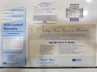 1979 Lincoln Continental Town Coupe