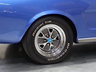 1965 Ford Mustang Convertible 302ci - Estoril Blue Metallic 