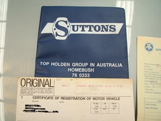 VL HSV Group A Walkinshaw #172