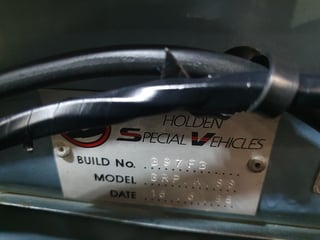 1988 HSV VL SS Group A Walkinshaw Build No.397