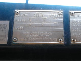 XB Falcon Panel Van 351 GS