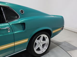 1969 Ford Mustang Mach 1 351ci Windsor - Silver Jade Metallic