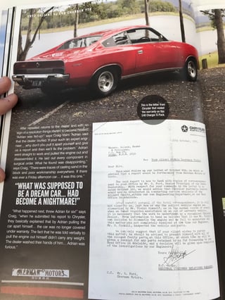 1973 VJ E48 Valiant Charger 770 6 Pack