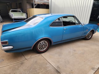 1969 HK GTS Monaro - Bright Blue Metallic 