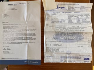 2003 Ford BA Fairlane G220 5.4L V8 - 25,627 km
