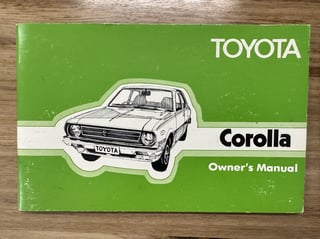 1978 Toyota KE30 Corolla CS - 4sp Man Turquoise