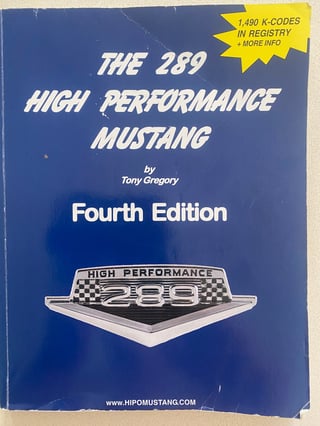 1965 Ford Mustang Convertible - 289 K-Code 4 speed