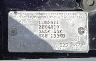 LJ GTR XU1 Torana Rebody