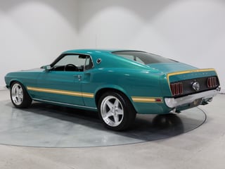 1969 Ford Mustang Mach 1 351ci Windsor - Silver Jade Metallic