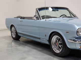 1966 Ford Mustang Convertible GT - 289 4V - Silver Blue