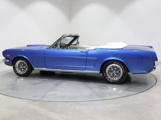 1965 Ford Mustang Convertible 302ci - Estoril Blue Metallic 