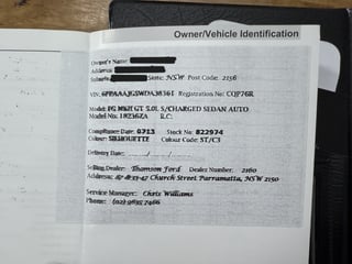 2013 FPV FG MK II GT Build No 1294 -  Silhouette