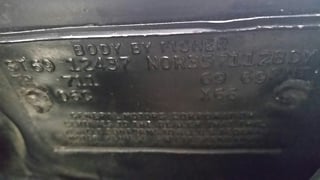 1969 Chevrolet Camaro 427ci 4sp COPO