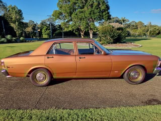 1971 Ford XY Falcon 500 - 351 T-Code Police Car