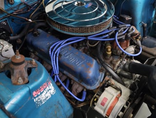 1971 Ford ZD Fairlane 302ci V8 - Teal Glow