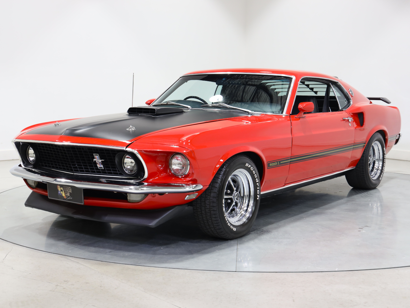 1969 Ford Mustang Mach 1 - Candy Apple Red 