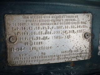 1984 WB Statesman DeVille Series 2