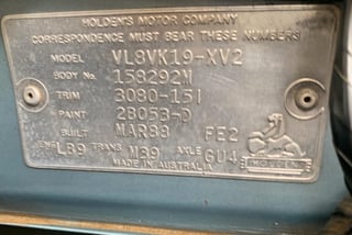 1988 HSV VL Group A SS Walkinshaw Commodore #442