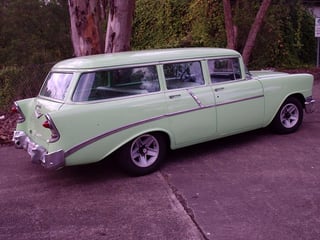 Chevrolet 1956 Station Wagon 210 model