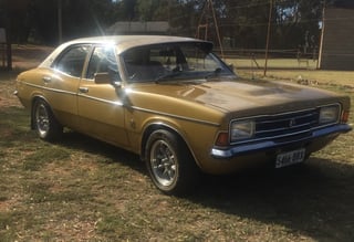 1976 TD Cortina XLE Champagne Edition