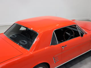 1966 Ford Mustang Coupe 289ci RHD - Signal Flare Red