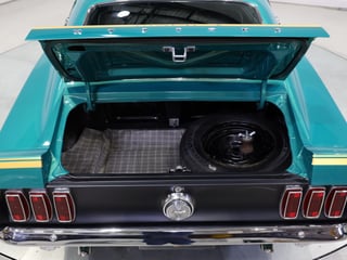 1969 Ford Mustang Mach 1 351ci Windsor - Silver Jade Metallic