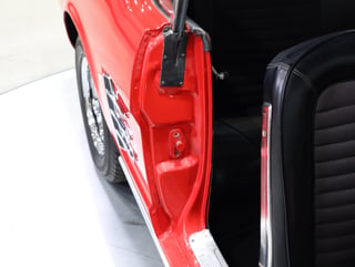 1966 Ford Mustang Coupe 289ci LHD- Candy Apple Red
