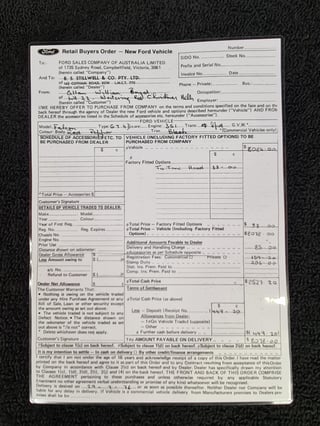 1976 XB GT Falcon - Unrestored Gem - 27,807 km from New