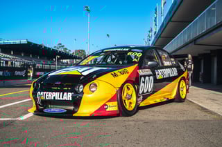 2001 CAT Racing 600 AU Falcon Supercar - John Bowe